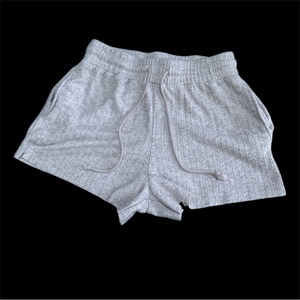 Forever 21 Light Pink Waffle Shorts